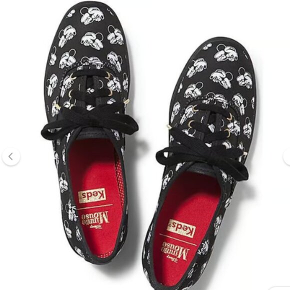 Keds Shoes - Keds Disney Minnie Mouse Black and White Sneakers - Size 7.5